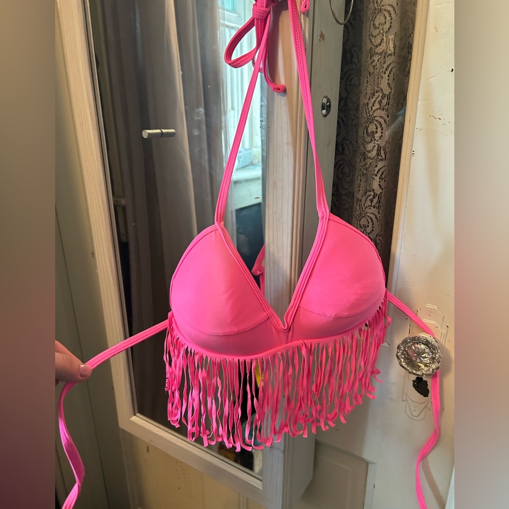 Hot Pink bikini top